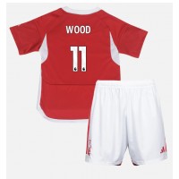 Nottingham Forest Chris Wood #11 Domaci Dres za djecu 2023-24 Kratak Rukav (+ Kratke hlače)